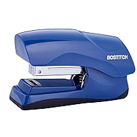 Office Heavy Duty Stapler, 40 Sheet Capacity, No Jam, Half Strip, Fits into the Palm of Your Hand, For Classroom, Office or Desk, Navy Blue