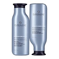 Strength Cure Blonde Purple Shampoo and Conditioner Set | Tones & Fortifies Brassy Hair | Sulfate-Free | Vegan | Paraben-Free