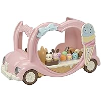 Ice Cream Van, Toy Vehicle for Dolls