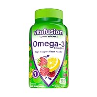 Vitafusion Omega 3 Gummies, 120 Count (Packaging May Vary)