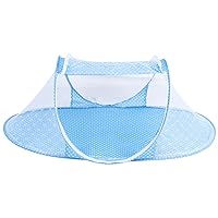 Pilipane Mosquito Net for Baby Crib, Crib Tent Mosquito Net, Durable and Breathable Mesh Cover for Crib, Ultralight, Folding Design for Dining Tables for Children Summer Supplies