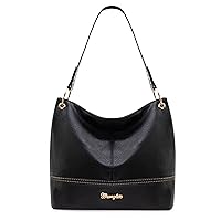 Wrangler Hobo Bags for Women Vegan Leather Top Handle Shoulder Purses and Handbags