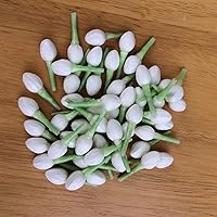 500 PCS Artificial Thai Jasmine Tissue Paper Fake Flower Handcrafts DIY