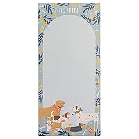 Karma, Large Magnetic Notepads, Notepads for Grocery List, Shopping List, To-Do List, Reminders, Strong Magnetic Back, Memo Notepad 100 Sheets Per Pad, Cute Colorful Designs - Dog