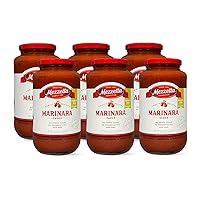 Mezzetta Family Recipes Marinara Sauce, Family Size | Vegan, Non-GMO, Gluten Free, Keto | 32 Ounce Jar (Pack of 6)