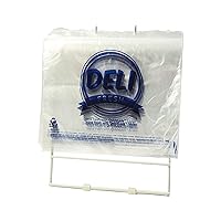 Press-to-Close Deli Bags, Freshly Sliced Bags, Made of Recyclable LPDE, Versatile, Hygienic, and Easy to Use, 10 inches x 8 inches x 1.25 mm, 1000 count