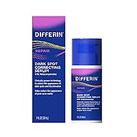 Differin Dark Spot Correcting Serum for Acne Prone Sensitive Skin, 1 oz (Packaging May Vary)