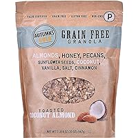 Grain Free Toasted Coconut Almond Granola 1lb 4oz (2 Pack)