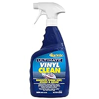 STAR BRITE Ultimate Vinyl Clean Spray - Multi-Surface Cleaner for Auto, RV, Home & Boat Upholstery - Vinyl, Rubber, Leather, Plastic + Interior & Exterior Trim - 32 OZ (096232)