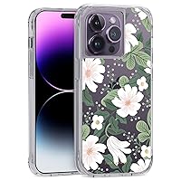 Rifle Paper Co. iPhone 14 Pro Case [Works with Wireless Charger] [10ft Drop Protection] Cute iPhone Case 6.1