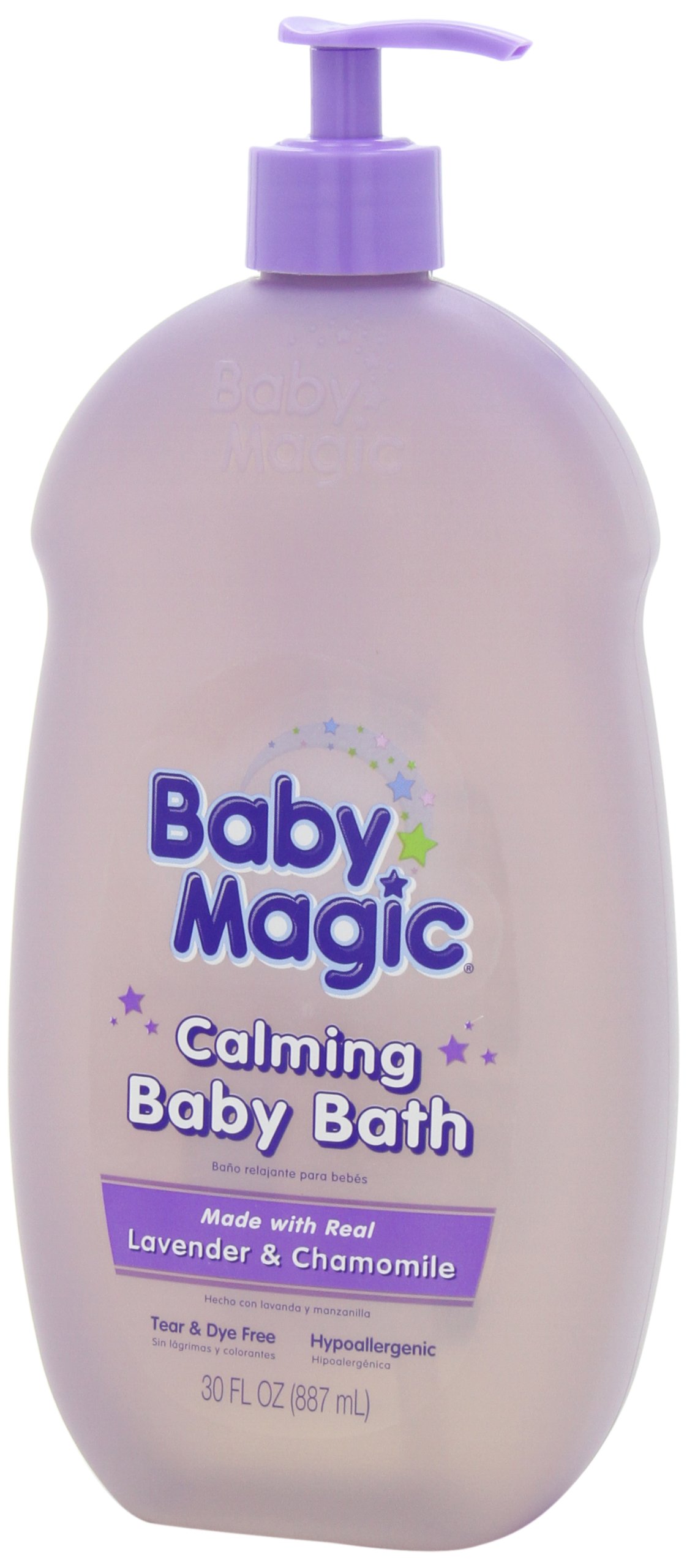 Baby Magic Calming Baby Bath, Lavender and Chamomile, 30 Ounces