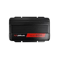 Electric SDC371 DC-DC Intelligent Battery Charger for Charging Auxiliary Batteries with Solar Power or a Vehicle Alternator, 40 Amps, 12 Volt, Black, 1 Unit