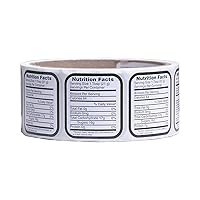 Nutrition Honey Labels, Self-Adhesive, Easy-to-Apply, Boost Honey Sales, Multi-Surface Applicable, Roll of 250, X-Small (1 5/16