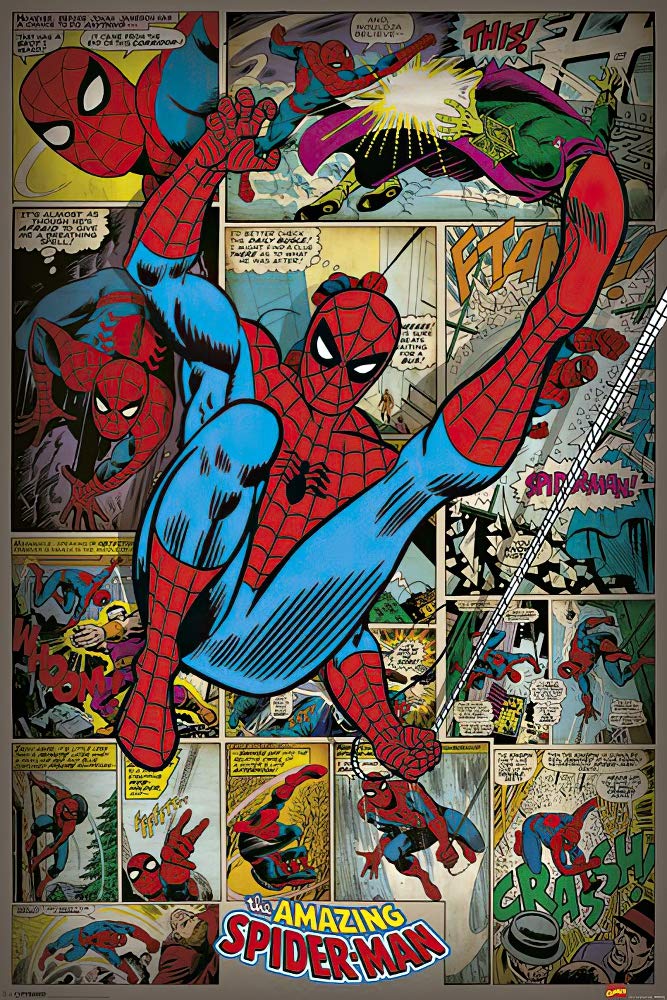 Mua POSTER STOP ONLINE Marvel Comics-Spider Man-Retro Poster trên Amazon Mỹ  chính hãng 2023 | Fado