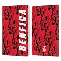 Head Case Designs Officially Licensed S.L. Benfica Camouflage 2021/22 Crest Leather Book Wallet Case Cover Compatible with Kindle Paperwhite 1/2 / 3