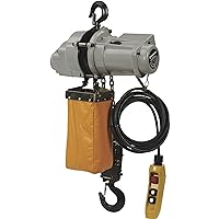 Strongway Round Chain Electric Hoist - 1-Ton Load Capacity, 9.8ft. Lift