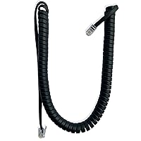 ShoreTel-IP-Black-9Foot-Handset-Cord - 13 inches Long / 9 Foot When Stretched