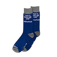 The Office That's What She Said Officially Licensed Crew Socks