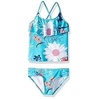 Kanu Surf Girls Charlotte Flounce Tankini Beach Sport 2-Piece Swimsuit