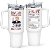 Gifts for Wife from Husband - Wife Gifts - Wedding Anniversary, Birthday Gifts for Wife - Valentines Day Gifts for Wife, Mothers Day Gifts for Wife - Romantic I Love You Gifts for Her - 40 Oz Tumbler