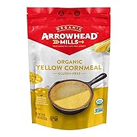 Arrowhead Mills Organic Yellow Corn Meal, Gluten Free, 22 oz