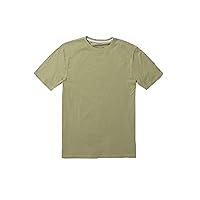 Volcom Men's Soild Modern Fit Blank Short Sleeve Tee