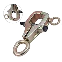 Auto Body Pulling Clamp, 5 Ton 2-Way (Top & Straight) Auto Body Grips Self Tightening Pull Clamp, Anti-Wear Car Body Frame Puller for Automotive Body Frame Repair