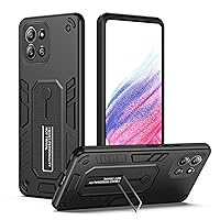 Phone Case Case for Infinix Hot 11 2022, for Infinix Hot 11 2022 Case Heavy Duty Shock Absorption Full Body Protective Case TPU Rubber and Hard PC Phone Case Cover with Retractable hand strap Case ( C