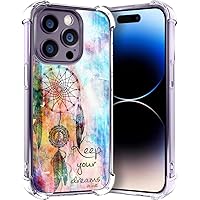 Case for 14 Pro Max Case Cute Designer Aesthetic Cool Kawaii Silicone Dreamcatcher/Cute Design Aesthetic Case for Women Girls Girly Compatible with iPhone 14 Pro Max Dream Catcher