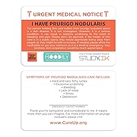 I Have Prurigo Nodularis Assistance Card 3 pcs