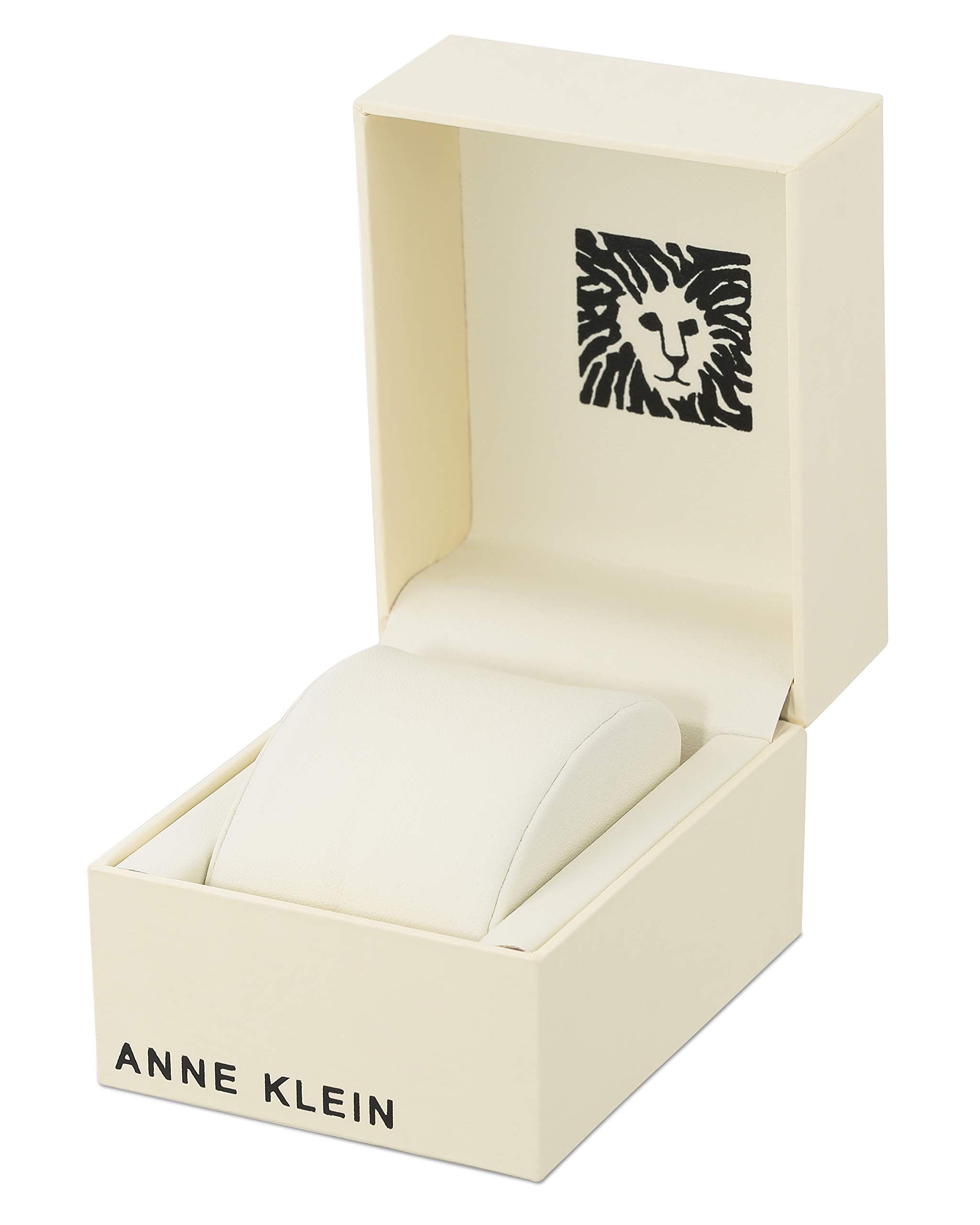 Anne Klein Women's Glitter Accented Textured Bangle Watch