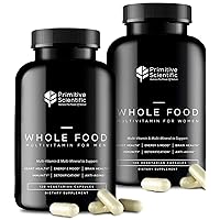 Whole Food Men & Women’s Supplement for Holistic Health (Bundle) | Women’s Multivitamins (120 Capsules) + Men’s Multivitamins (120 Capsules) |Full-Spectrum, 100% Natural, Non-GMO