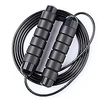 Redify Jump Rope,Jump Ropes for Fitness for Women Men and Kids,Speed Jumping Rope for Workout with Ball Bearings,Adjustable Skipping Rope for Exercise&Slim Body at Home School Gym