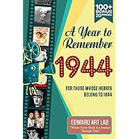 A Year to Remember 1944 Book: Unveiling the Past, An Immersive Journey Through History, The Painting Recreates of 1944 Celebrate Life's Milestones, ... Where History Comes Alive for Time Traveler)