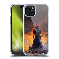 Head Case Designs Officially Licensed Frank Frazetta Death Dealer 3 Medieval Fantasy Soft Gel Case Compatible with Apple iPhone 15 Plus and Compatible with MagSafe Accessories
