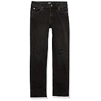 HUDSON Girls' Straight Leg Stretch Denim Jean