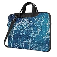 Tropical Ocean Beach Theme Print Large Capacity Portable Crossbody Cute Laptop Bag For Women Men, 13 14 15.6 in