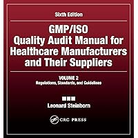 GMP/ISO Quality Audit Manual for Healthcare Manufacturers and Their Suppliers, (Volume 2 - Regulations, Standards, and Guidelines) GMP/ISO Quality Audit Manual for Healthcare Manufacturers and Their Suppliers, (Volume 2 - Regulations, Standards, and Guidelines) Kindle