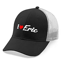 Gifts for Women Hat I Love Eric Hat and Gifts Golf Hat & Birthday Sports Hats and Birthday Music Hats and