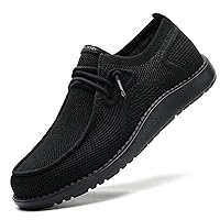 ITAZERO Men Extra Wide Shoes - 4E to 5E Wide Toe Box Shoes for Men XX Wide Width Swollen Feet - Men's Loafers & Slip-ons with Arch Support Insole for Plantar Fasciitis