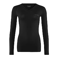 FALKE Women's Wool Tech. Light Longsleeved Base Layer Top, Hot or Cold Weather, Breathable Quick Dry, Merino Wool, 1 Piece