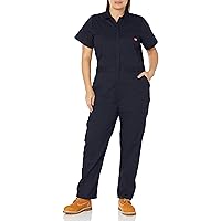 Dickies mens Plus Size Flex Short Sleeve CoverallWork Utility Coveralls
