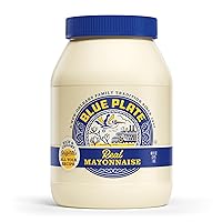 Blue Plate Real Mayonnaise, 48 Ounce Jar (Pack of 8)
