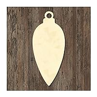 Unfinished Wood Christmas Ornament Shape Wooden Cutouts for Kids, Wood Sign for Holiday Gifts Decoration Christmas Holiday Party Supplies, 3PCS Home Wall Art Decor Wood Plaque Sign