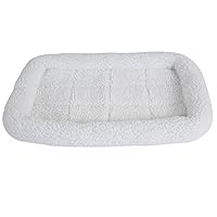 PRECISION PET SnooZZy Sheepskin Bolster Crate Mat, for 24