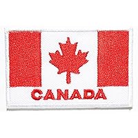 Nipitshop Patches Country Flag Canada Patch World Flags Embroidered Patch Logo Jacket T Shirt Patch Sew Iron on Embroidered Symbol Badge Cloth Sign Costume