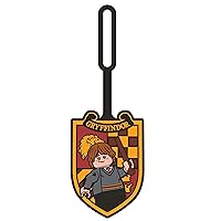 LEGO Harry Potter Silicone Luggage Tag for Travel, Suitcase, Backpack, Summer Beach Bag - Ronald Weasley (53253) Non-Toxic, Odorless, writable surface on back for ID identification. Measures approx.7