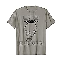Funny Dogs Hi! Comeback Gift For Lover UFO,Cute Dog For Kids T-Shirt