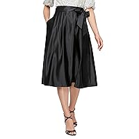 Alex Evenings Women's Tea Length Dress Skirt (Petite and Regular Sizes)