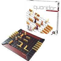 Quoridor | Abstract Strategy Game for Adults and Familes | Ages 8+ | 2 to 4 Players | 15 Minutes